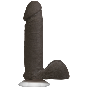 Фалоімітатор Doc Johnson The Realistic Cock Black 6 ULTRASKYN
