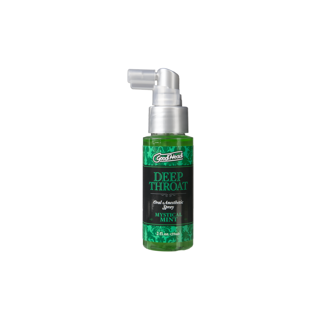 Спрей для минета Doc Johnson GoodHead Deep Throat Spray Mystical Mint.  Цена, купить Спрей для минета Doc Johnson GoodHead Deep T