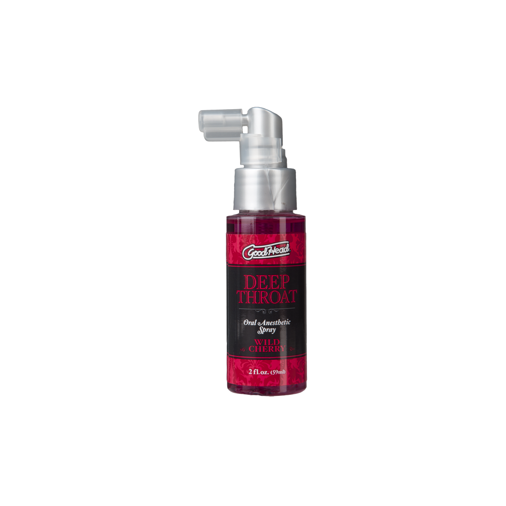 Спрей для минета Doc Johnson GoodHead Deep Throat Spray Wild Cherry. Цена,  купить Спрей для минета Doc Johnson GoodHead Deep Thr