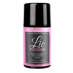 Гель для мінету Sensuva Lic-O-Licious Cotton Candy