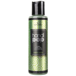 Гель для мастурбації і мінету Sensuva Handipop Green Apple