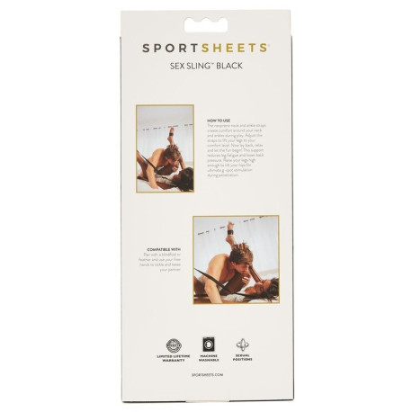 Гнучка розпірка для ніг Sportsheets Sex Sling Black