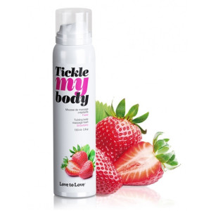 Масажна піна Love To Love Tickle My Body Strawberry