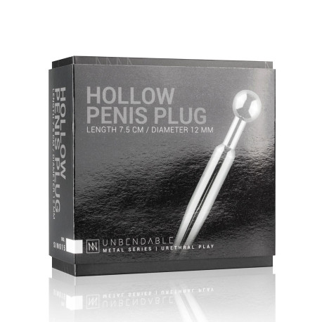 Уретральна вставка Sinner Gear Unbendable Hollow Penis Plug
