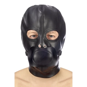 Маска Fetish Tentation BDSM Hood in Leatherette With Removable