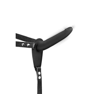Страпон з вібрацією Fetish Tentation Vibrating Strap-On with