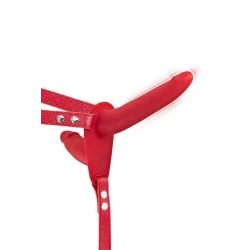 Страпон Fetish Tentation Vibrating Strap-On with Double Dildo