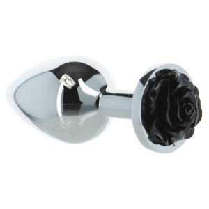 Анальна пробка BMS Factory Lux Active 3.5" Rose Anal Plug Black