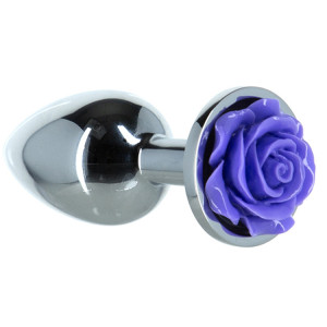 Анальна пробка BMS Factory Lux Active 3" Rose Anal Plug Purple