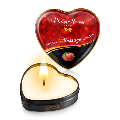 Масажна свічка Plaisir Secret Peach