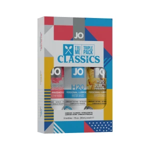 Набір лубрикантів System JO Tri-Me Triple Pack Classics