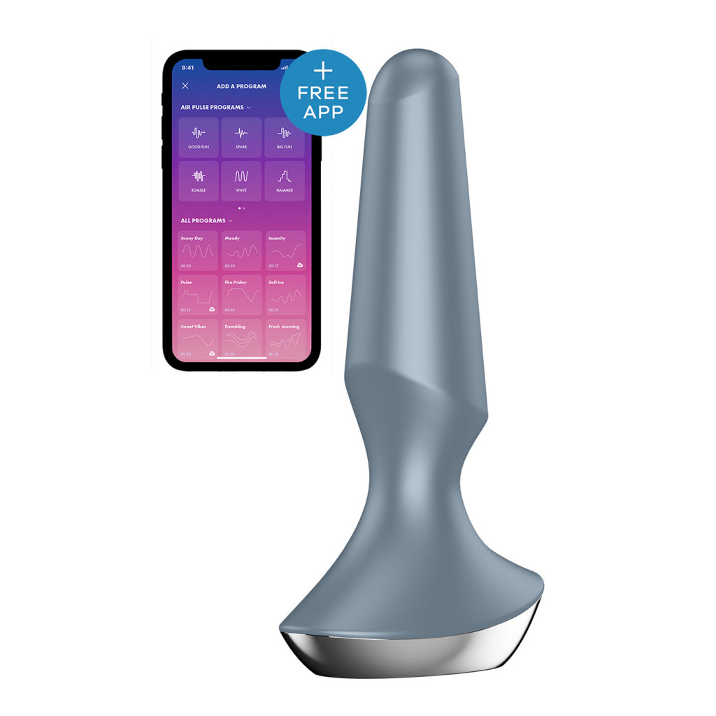 Анальная пробка с вибрацией Satisfyer Plug-ilicious 2. Цена, купить Анальная  пробка с вибрацией Satisfyer Plug-ilicious 2 в Киев