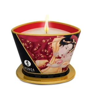Масажна свічка Shunga Romance Strawberry Wine
