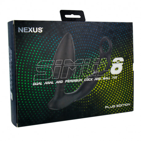 Анальна пробка з вібрацією Nexus SIMUL8 Plug Edition