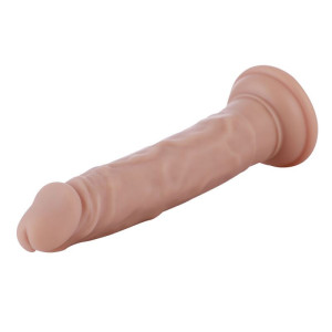 Насадка для секс-машини Hismith 7.5" Flexible Silicone Dildo