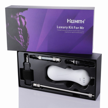 Набір адаптерів для секс-машини Hismith Luxury Kit for Mr