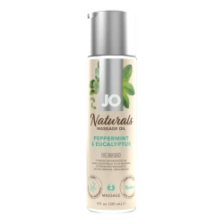 Масажна олія System JO Naturals Massage Oil Peppermint & Eucalyptus
