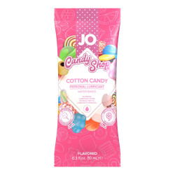 Пробник лубриканту System JO H2O Candy Shop Cotton Candy