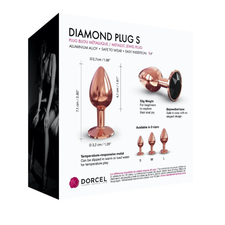 Анальна пробка Dorcel Diamond Plug S