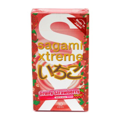 Sagami Xtreme Fruity Strawberry Condo 10 шт.