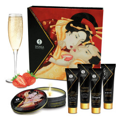 Набір Shunga Geisha's Secret Sparkling Strawberry Wine