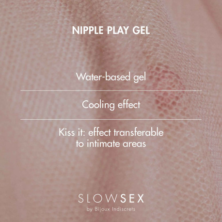 Гель для сосків і клітора Bijoux Indiscrets Slow Sex Nipple