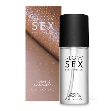 Масажна олія Bijoux Indiscrets Slow Sex Warming Massage Oil