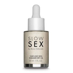 Шимер для тіла Bijoux Indiscrets Slow Sex Dry-touch Intimate Shimmer Oil