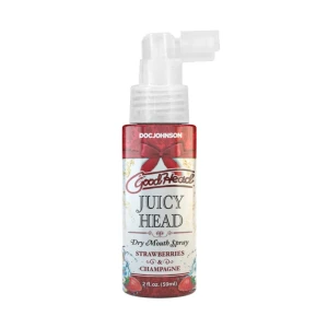Зволожувальний спрей для мінету Doc Johnson Juicy Head Strawberries & Champagne