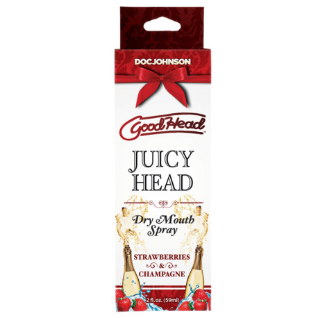 Зволожувальний спрей для мінету Doc Johnson Juicy Head Strawberries &amp; Champagne