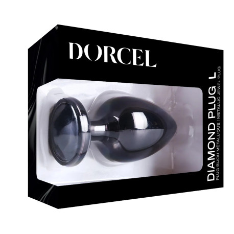 Анальна пробка Dorcel Black Diamond Plug L