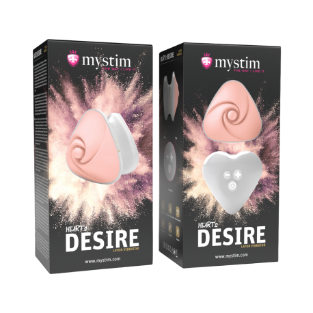 Кліторальний вібратор Mystim Heart&#039;s Desire