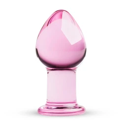 Анальна пробка Gildo Pink Glass Butt Plug №26