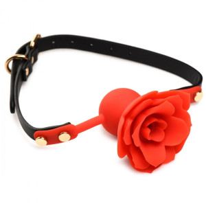 Кляп Master Series Blossom Silicone Breathable Rose Gag