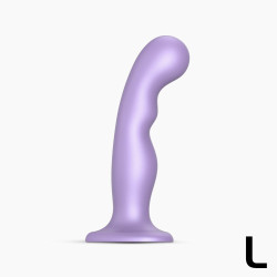 Фалоімітатор Strap-On-Me Dildo Plug P&G Metallic Lilac L