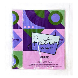 Латексна серветка Satin Dams Grape