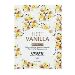 Пробник масажної олії Exsens Hot Vanilla