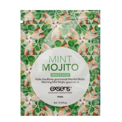 Пробник масажної олії Exsens Mint Mojito