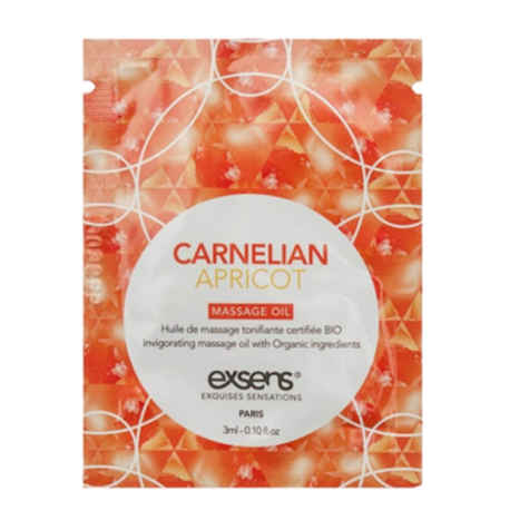 Пробник масажної олії Exsens Carnelian Apricot