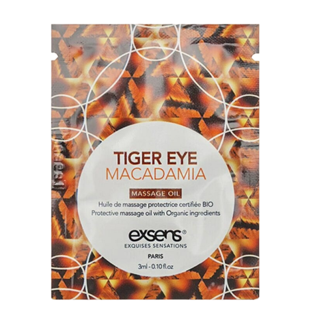Пробник масажної олії Exsens Tiger Eye Macadamia