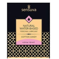 Пробник лубриканту Sensuva Natural Water-Based Cotton Candy