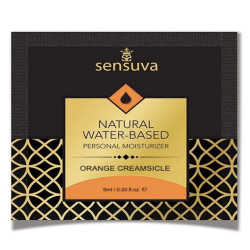 Пробник лубриканта Sensuva Natural Water-Based Orange Creamsicle