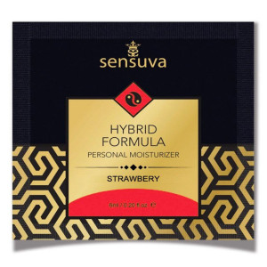 Пробник лубриканта Sensuva Hybrid Formula Strawberry