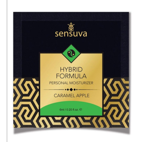 Пробник лубриканта Sensuva Hybrid Formula Caramel Apple