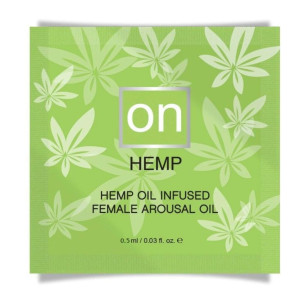 Пробник збуджувальної олії Sensuva ON for Her Hemp Infused