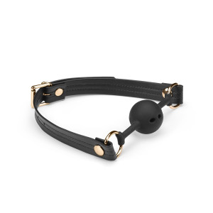 Кляп Liebe Seele Dark Candy Black Silicone Breathable Ball-Gag