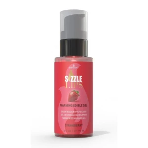 Гель для інтимних поцілунків Sensuva Sizzle Lips Warming Gel Strawberry