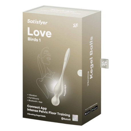 Вагінальні кульки Satisfyer Love Birds 1 Connect App