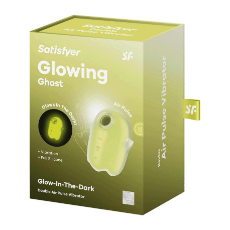 Вакуумний стимулятор Satisfyer Glowing Ghost