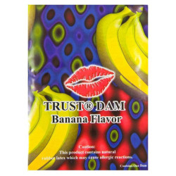 Латексна серветка Trust Latex Dental Dam Banana